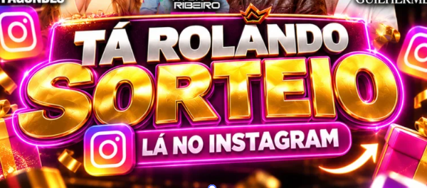 TÁ ROLANDO SORTEIO LÁ NO INSTAGRAM!