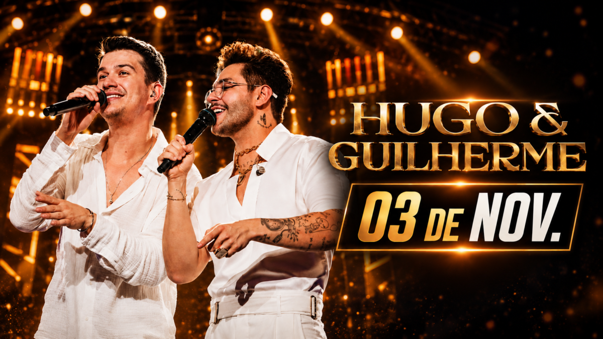 Hugo & Guilherme prometem grande show no encerramento da ExpoCal 2026, dia 3 de novembro