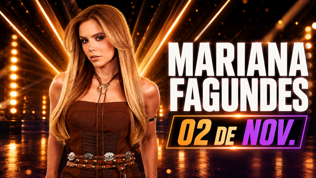 Mariana Fagundes promete agitar a ExpoCal 2026 com grande show no dia 2 de novembro